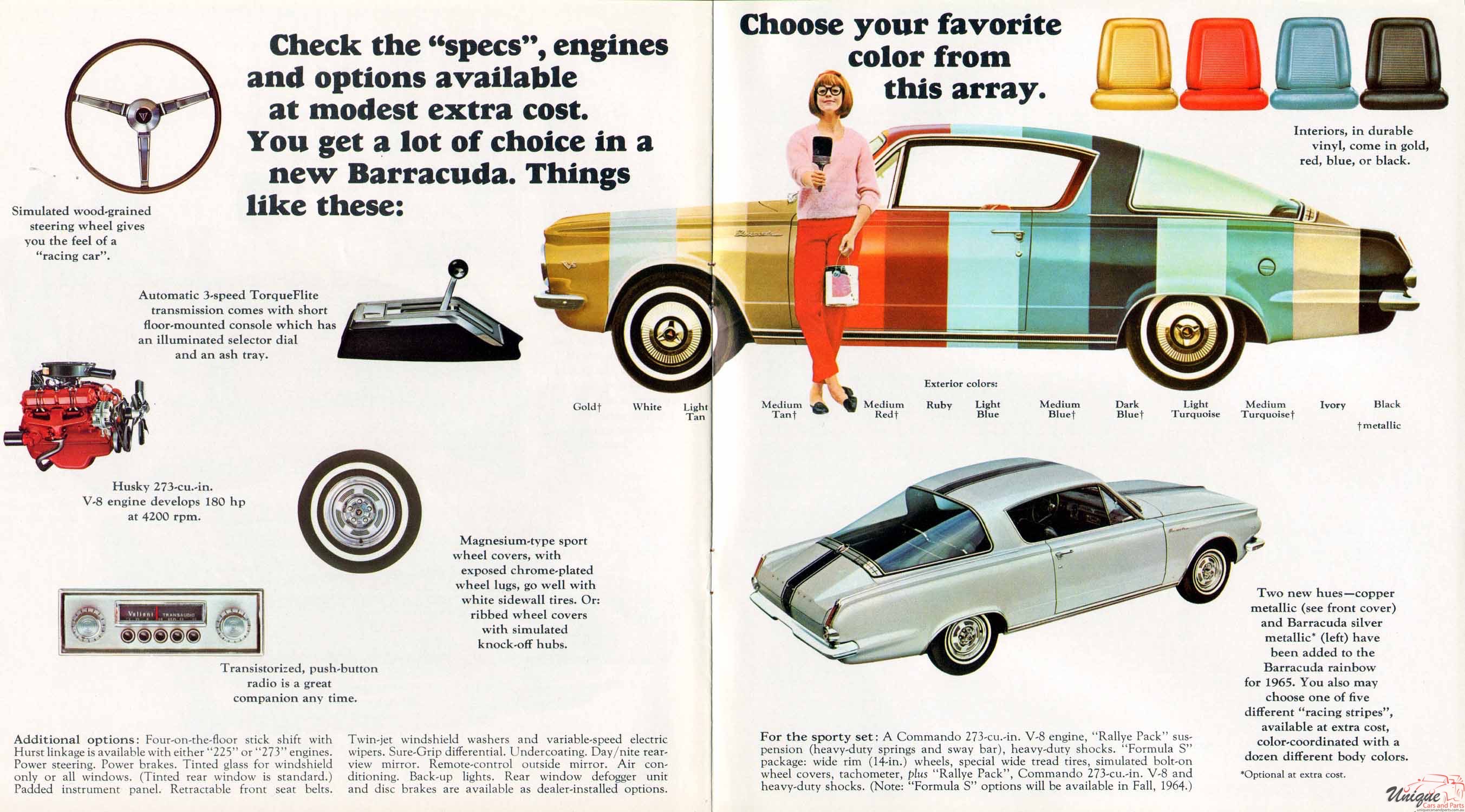 1965 Plymouth Barracuda Brochure Page 3